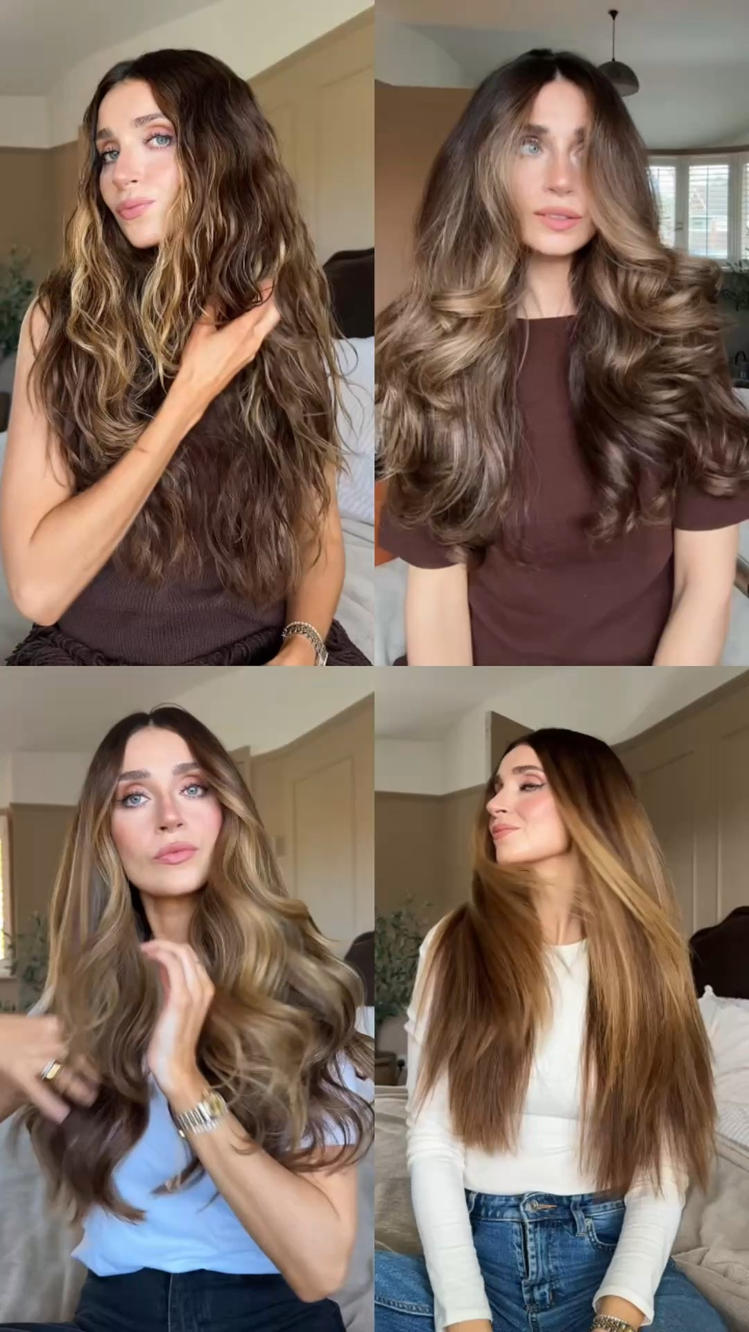 4 different hair styles and the different hair tools I used 💁🏻‍♀️ 

Dyson airwrap, Cloud Nine straighteners and diffuser and GHD curling tong 💁🏻‍♀️

#LTKuk #LTKbeauty #LTKluxury