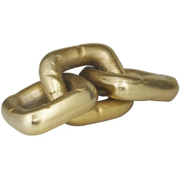 Ankje Modern Chain Sculpture | Wayfair North America