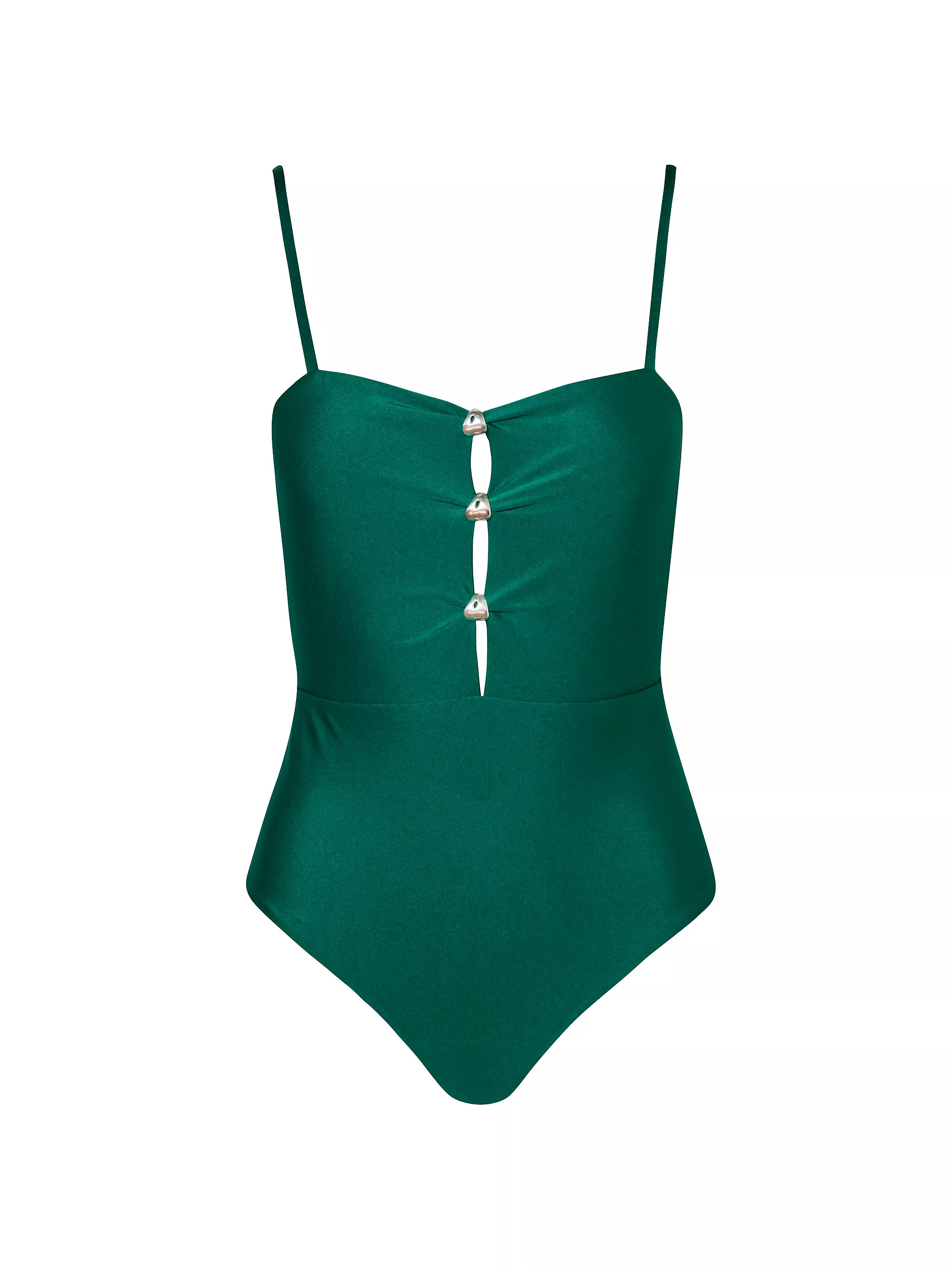 Islote Palm One-Piece Swimsuit | Saks Fifth Avenue