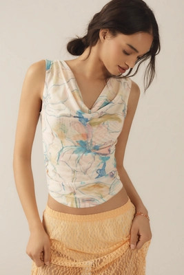 The Sloane Cowl-Neck Tank | Anthropologie (US)