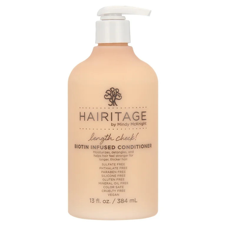 Hairitage Length Check! Hair Conditioner Treatment with Biotin & Jamaican Castor Oil, 13 oz. - Wa... | Walmart (US)