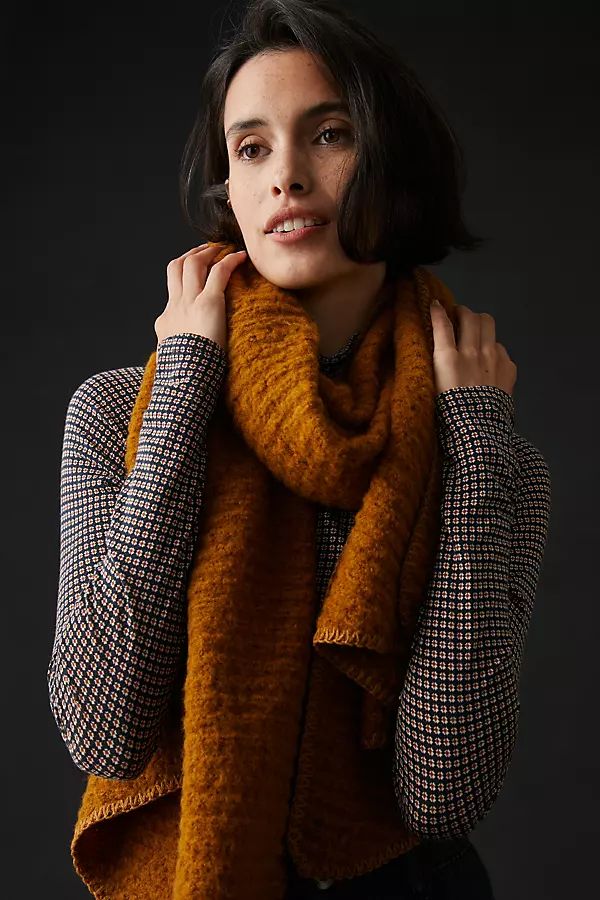 Recycled Bouclé Scarf | Anthropologie (US)