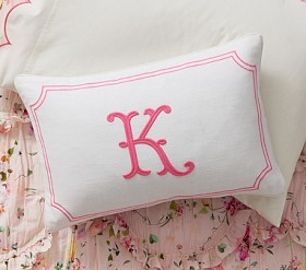 Monique Lhuillier Personalized Pillow Cover | Pottery Barn Kids