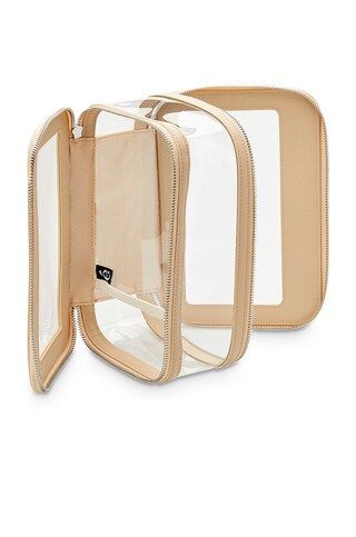 ETOILE COLLECTIVE Clear Makeup Travel Case in Blush from Revolve.com | Revolve Clothing (Global)
