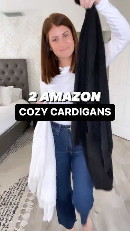 Cozy Cardigans | Amazon Fashion 

Wearing a small in both! Size up in the white ones for a more oversized fit 

#LTKFind #LTKSeasonal #LTKunder50