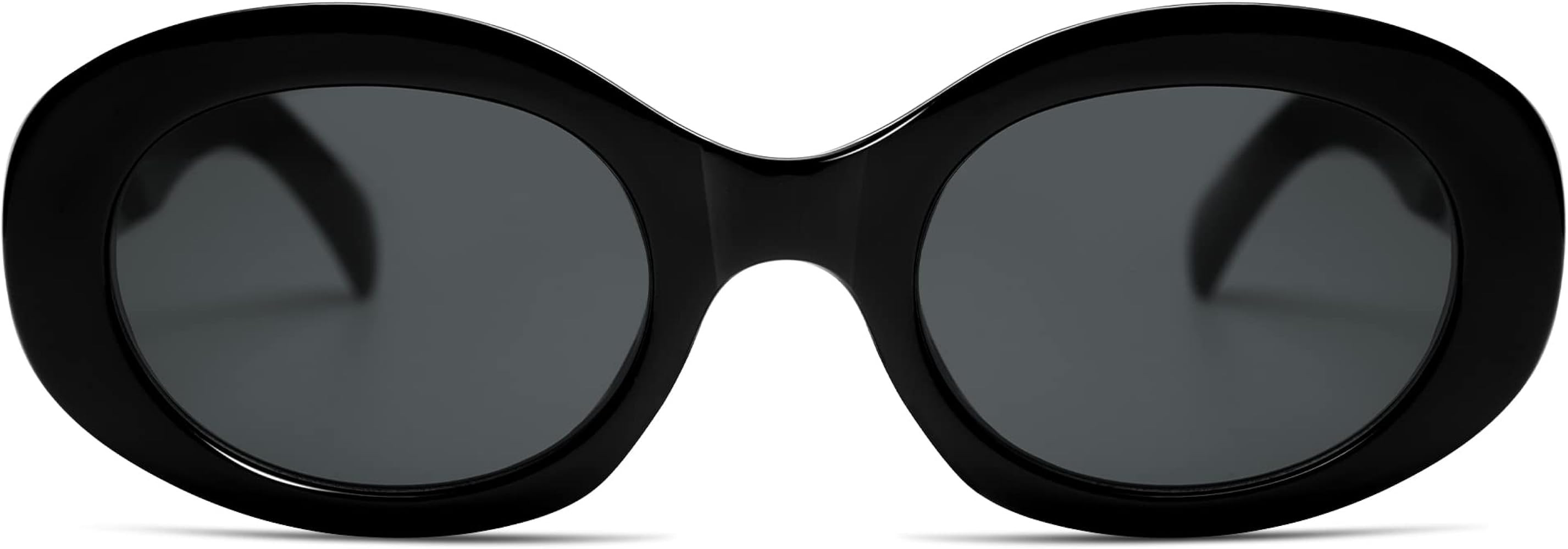 Allarallvr Oval Trendy Retro Sunglasses For Women Men Fashion Sun Glasses AR82158 | Amazon (US)