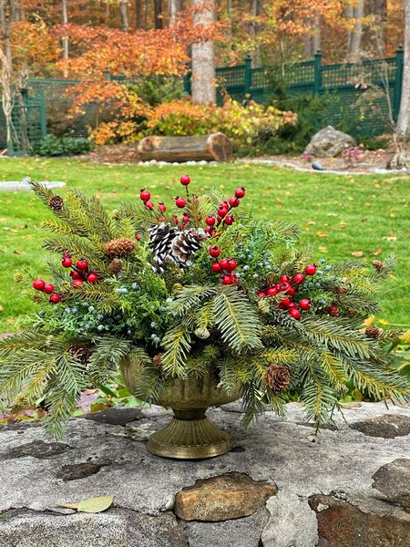 This vintage gold fluted bowl is a gorgeous container for centerpieces. I’ve been using it with fresh cut flowers from my season all year long and it looks good with everything! 

#LTKHolidaySale #LTKhome #LTKHoliday