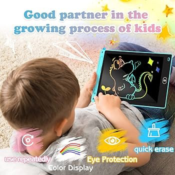 KTEBO 2 Pack LCD Writing Tablet for Kids 10 inch, Preschool Toys for Baby Girl Boy, Toddler Drawi... | Amazon (US)