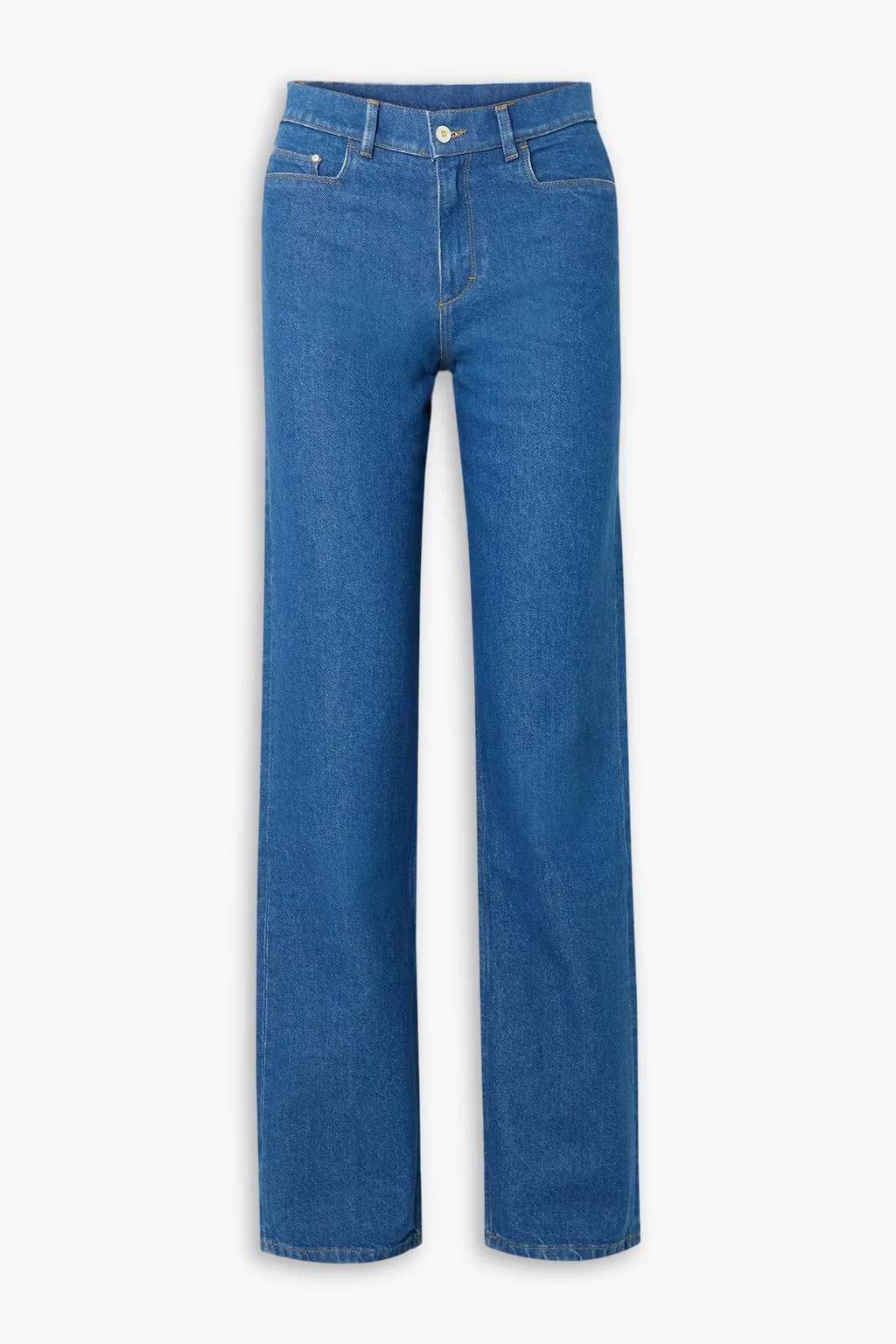 Poppy high-rise straight-leg  jeans | The Outnet (US and CA)