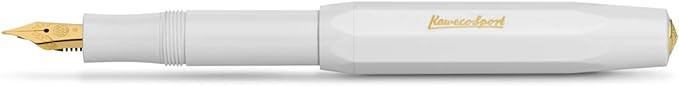 Kaweco Sport Classic Fountain Pen - White F (fine) Nib | Amazon (US)