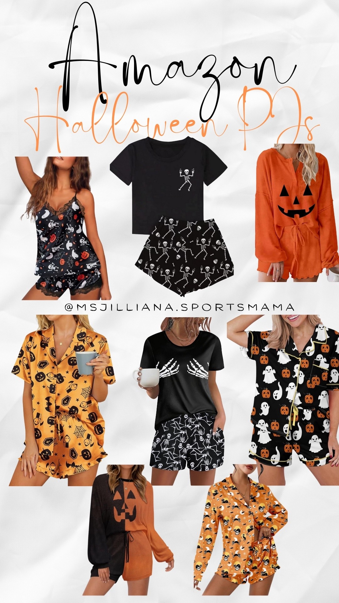 Spooky season just got cozier 👻🎃 These Amazon Halloween pajamas are giving all the fall vibes—whether you’re trick-or-treating with the kids, watching scary movies, or sipping pumpkin spice on the couch. 🍂🖤

✨ Affordable, comfy & festive — perfect for sports moms who want to celebrate Halloween in style without breaking the bank.

🛒 Linked all my faves for you in LTK!

#AmazonFinds #HalloweenPajamas #SportsMomLife #AmazonFashion #HalloweenStyle #LTKSeasonal #LTKFall

#LTKOver40 #LTKSeasonal