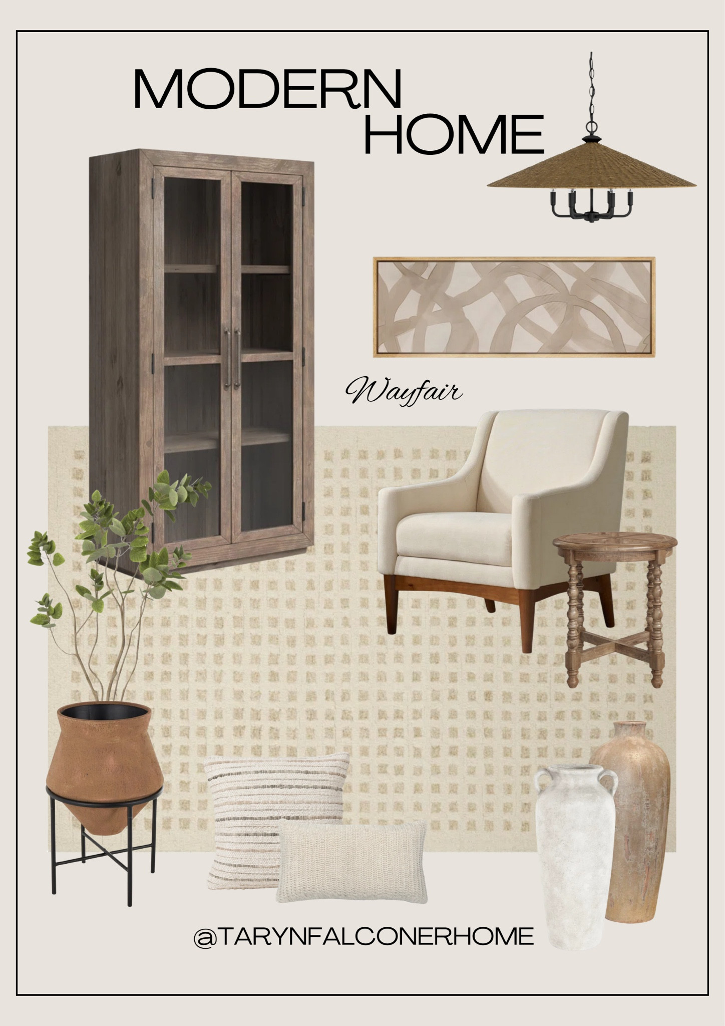 Modern home finds🤎

#modernhome #affordable #homedecor #cabinet #accentchair #arearug #neutralhome #vase #budgetfriendly #furniture

#LTKHome