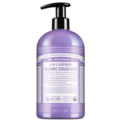 Dr. Bronner's Organic Sugar Soap - Lavender - 24 fl oz | Target