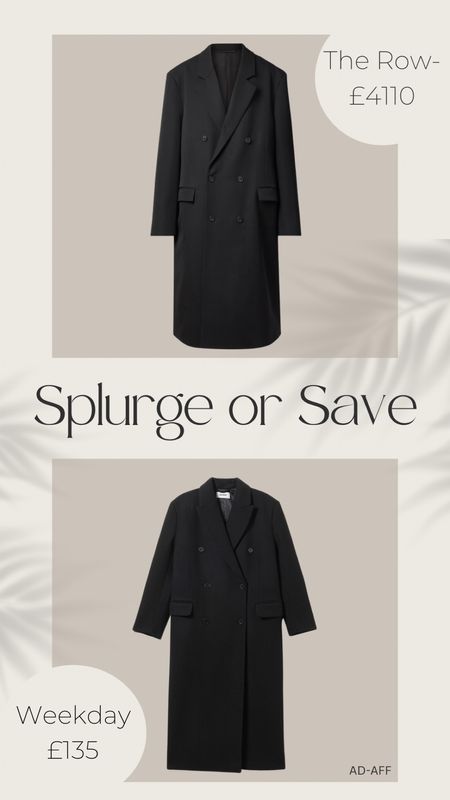 Splurge or Save 🖤
Black smart coat 

#LTKstyletip #LTKsalealert #LTKSeasonal