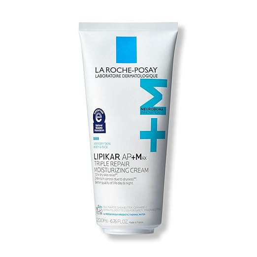 La Roche-Posay Lipikar AP+MAX Triple Repair Moisturizing Body Cream | Face & Body Lotion for Dry ... | Amazon (US)