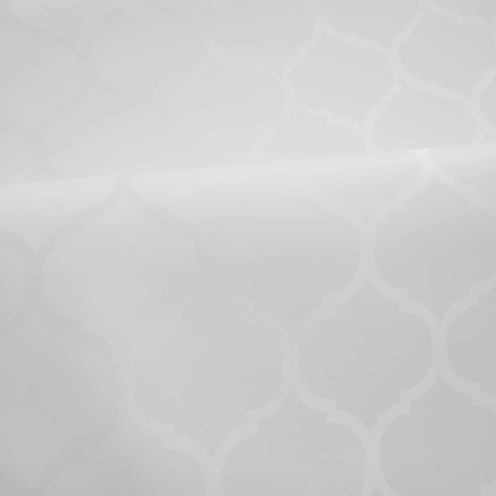 Toalha Mesa Retangular Impermeável 1,80x1,40m Jacquard (Marrocos Branco) | Amazon (BR)