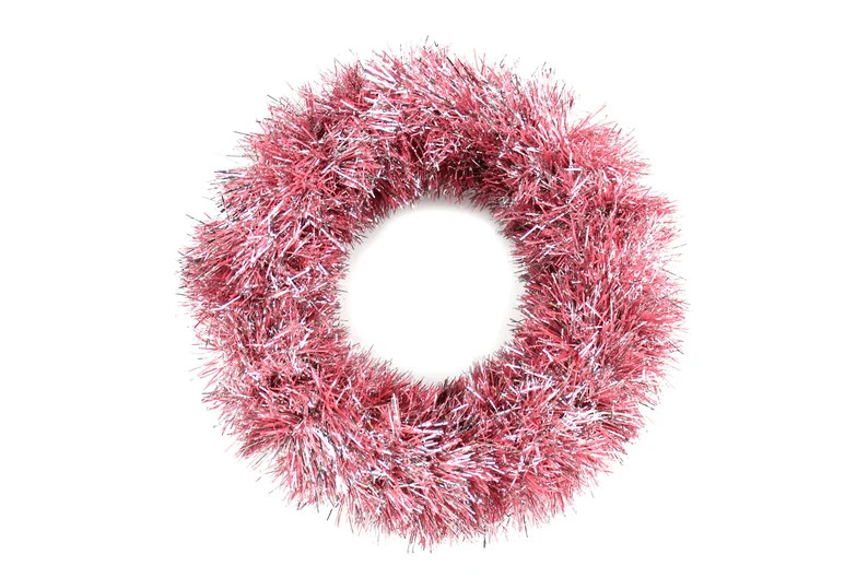 Vintage Inspired Tinsel Wreath - Etsy | Etsy (US)