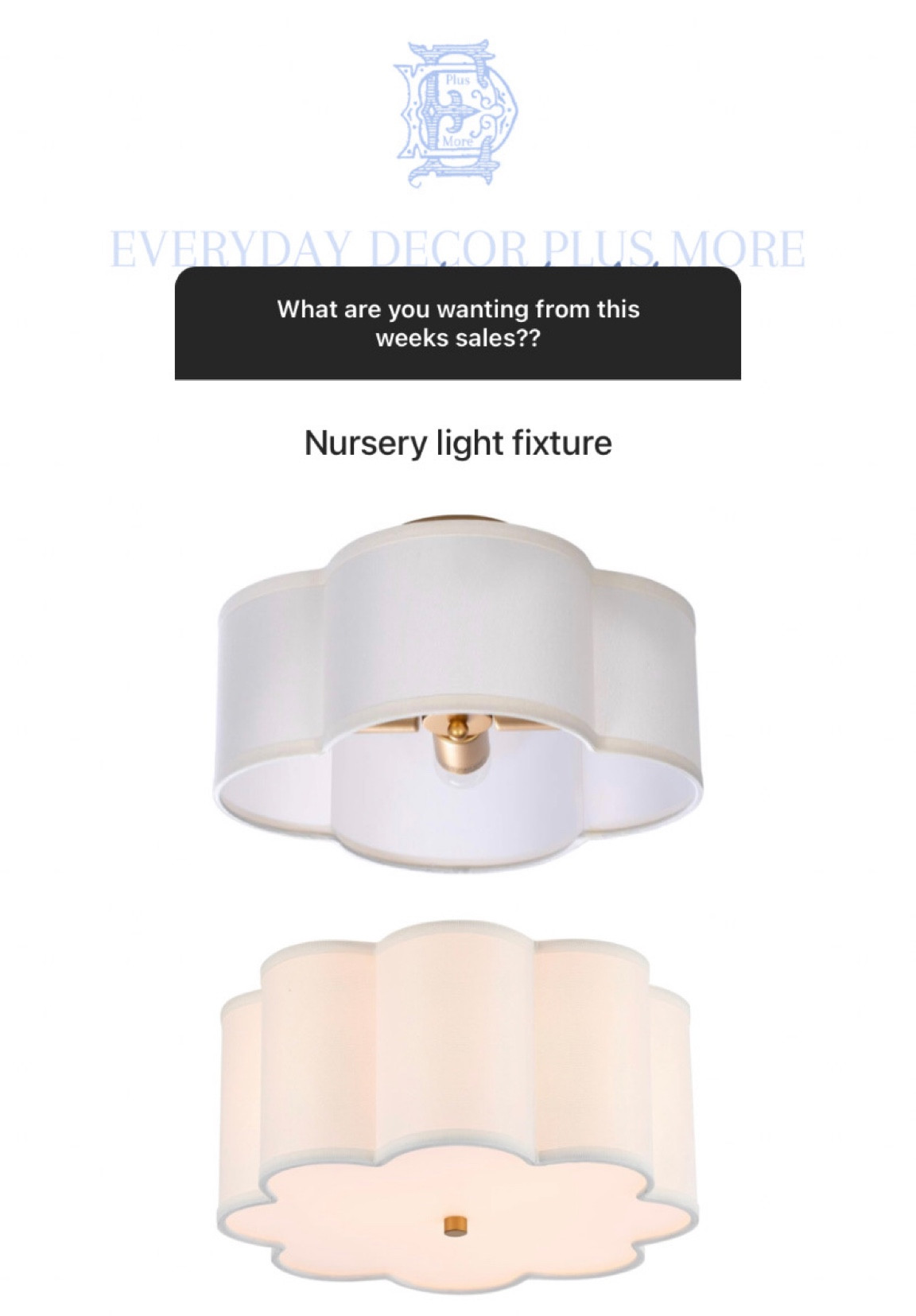 Scalloped ceiling light
Fabric ceiling light on sale
Semi flush mount ceiling light
Amazon prime day deals

#LTKsalealert #LTKxPrimeDay #LTKhome