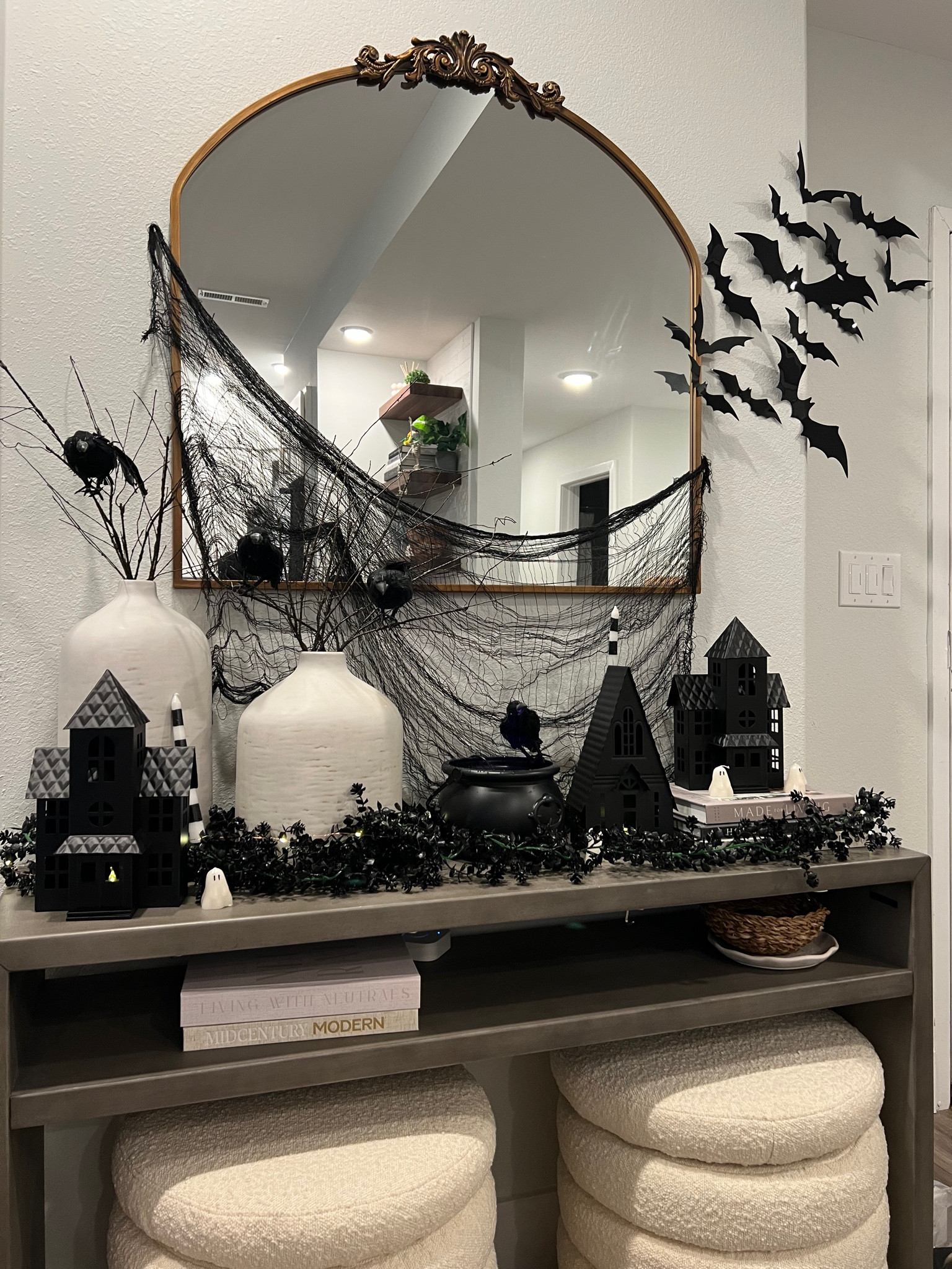 The most perfect spooky setup for Halloween! All
The decor is either Amazon or Target and a perfect chic way to join in the festivities! 

#LTKhome #LTKHoliday #LTKHalloween