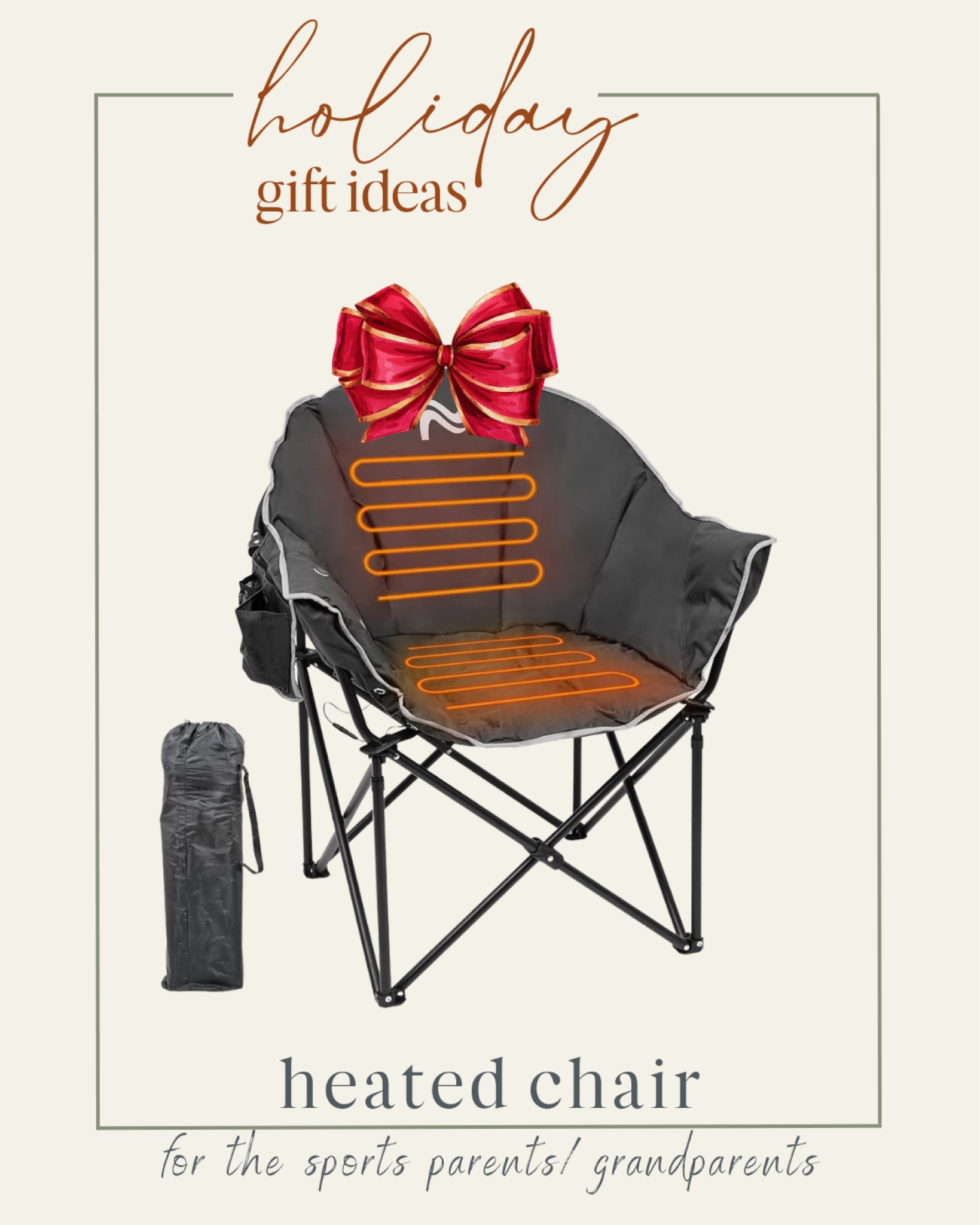 Gift idea for soccer mom, gift idea for football mom, gift idea for sports parents or grandparents! Heated folding chair for outdoor games


#LTKCyberWeek #LTKCyberSaleIE #LTKsalealert