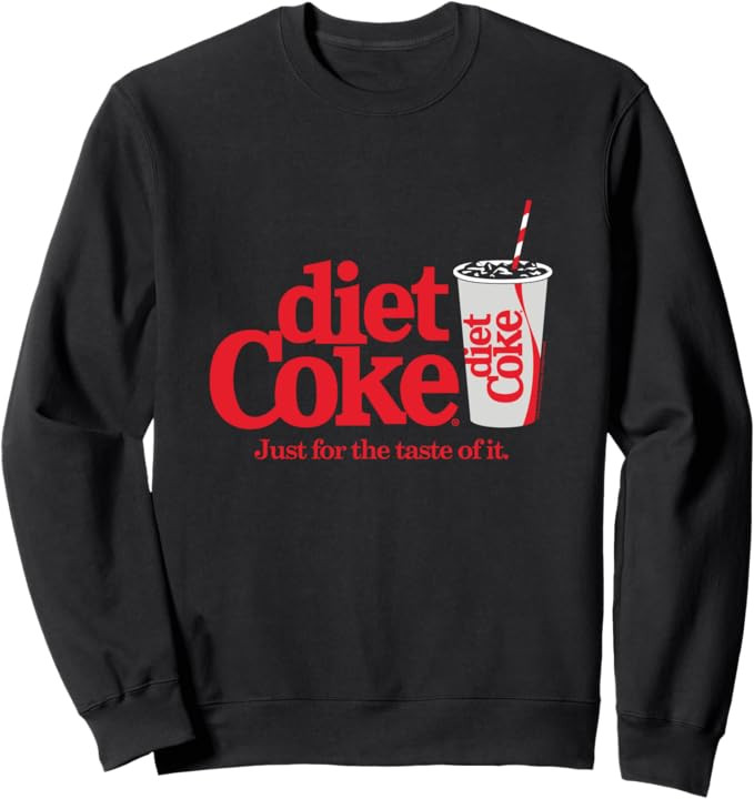Coca-Cola - Diet Coke Taste Sweatshirt | Amazon (US)