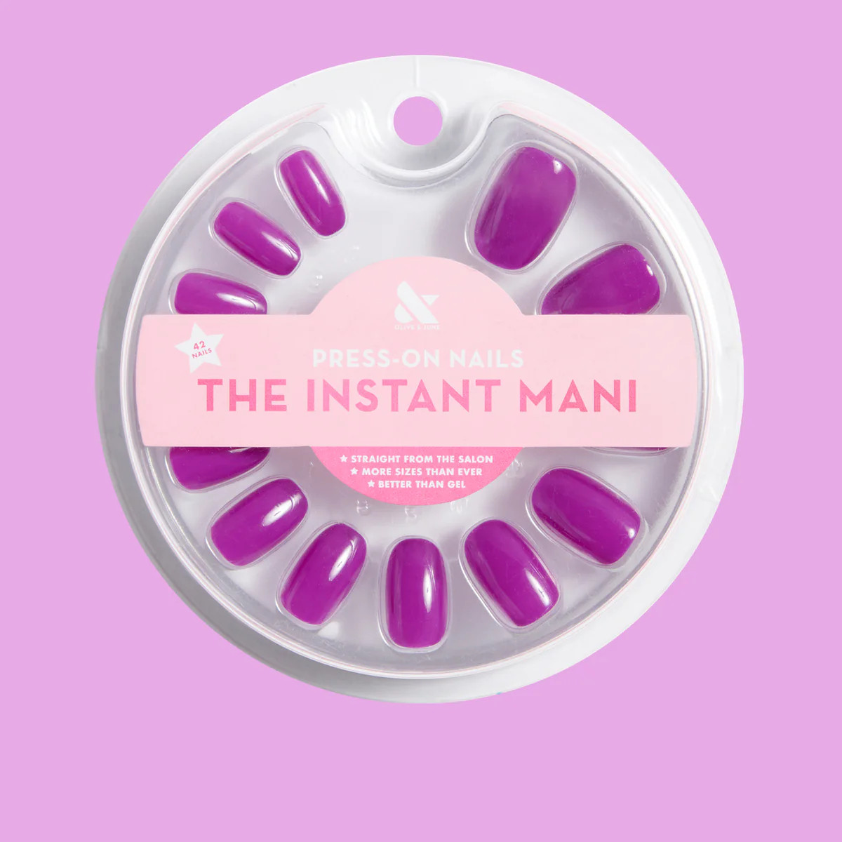 Grape Soda  |  Round | Short | Olive & June