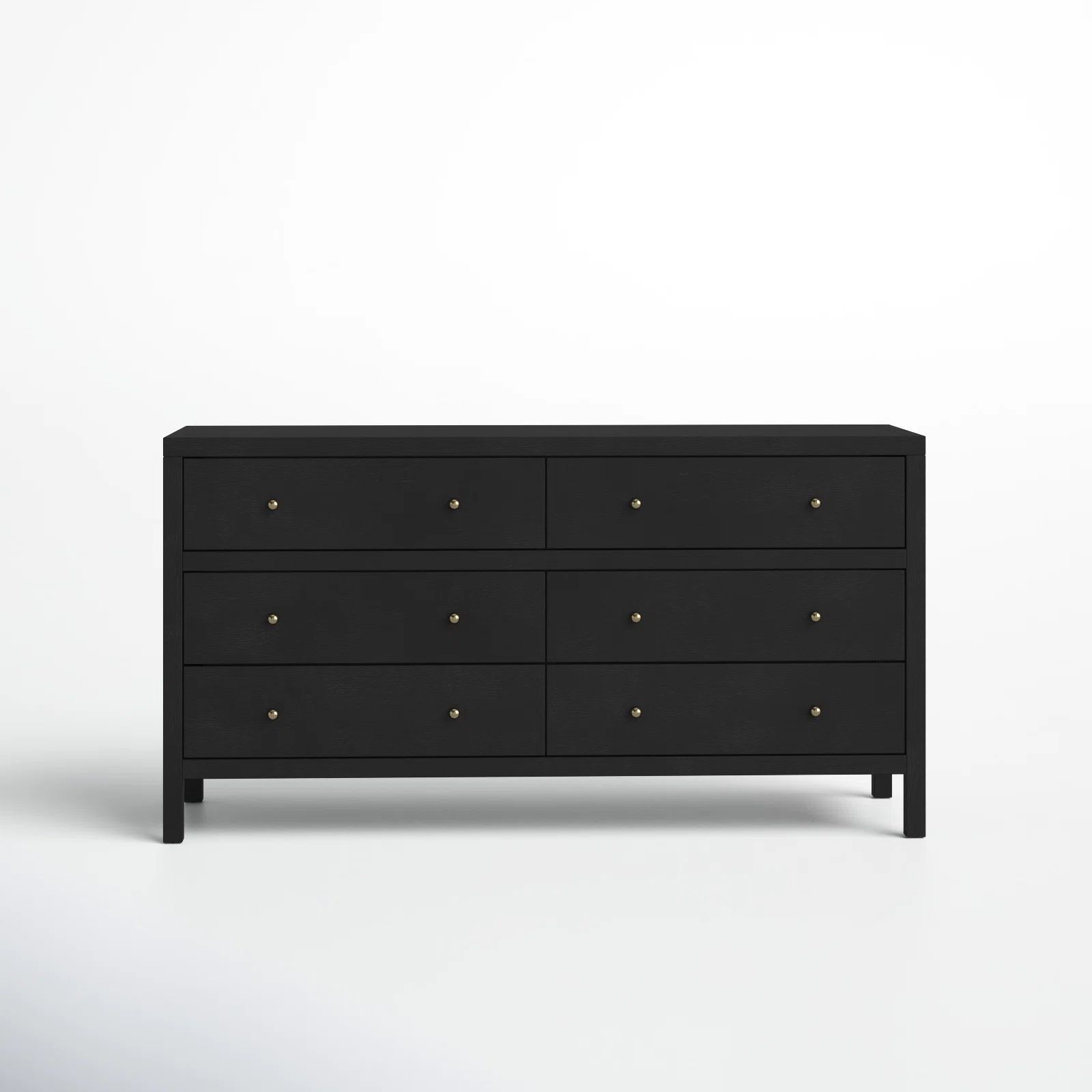 Celine 6 Drawer 60" W Double Dresser | Wayfair North America