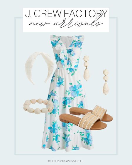 J. Crew Factory new arrivals! This dress is perfect for spring weddings, brunches, and Easter! Everything is up to 50% off right now! 

j. crew factory, Easter dress, floral dress, j. crew factory women’s, spring dress, Easter outfit inspiration, coastal style, coastal living, coastal home 

#LTKstyletip #LTKfit #LTKSeasonal