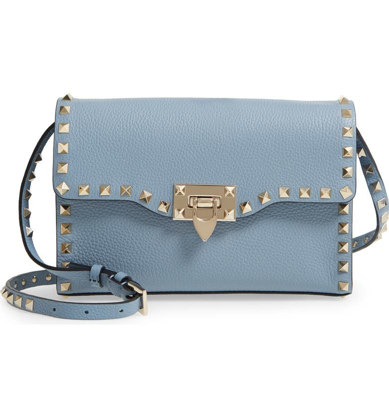 Small Rockstud Leather Shoulder Bag | Nordstrom