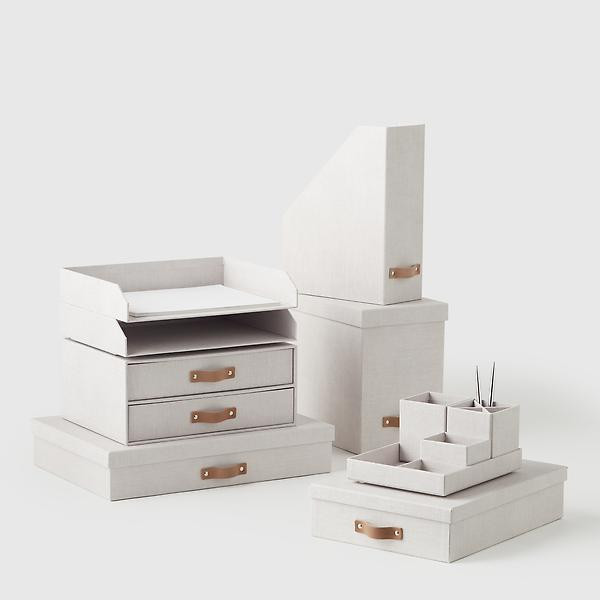 Marie Kondo Calm Document Box | The Container Store