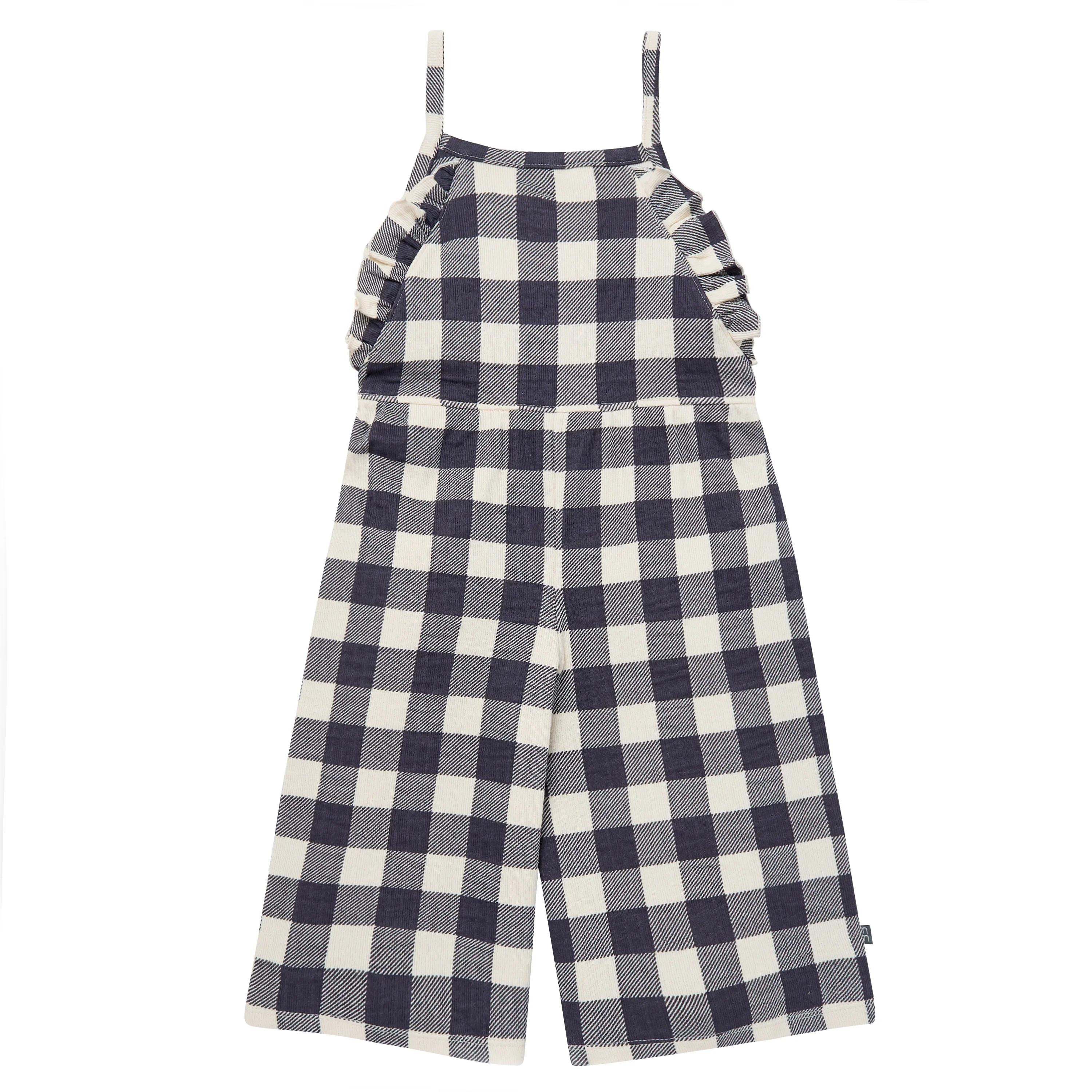 Modern Moments by Gerber Toddler Girl Ruffle Wide Leg Romper, Sizes 12 Months - 5T - Walmart.com | Walmart (US)