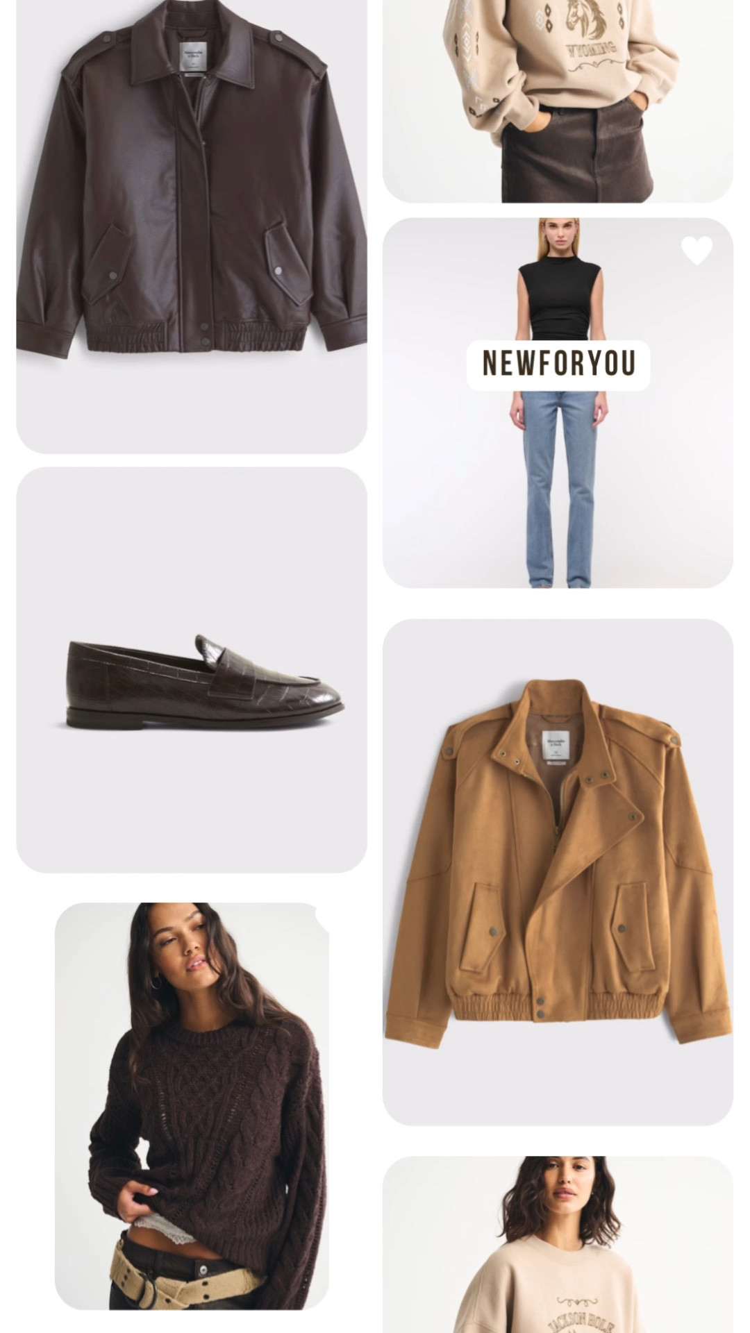 Abercrombie sale 20% off using code NEWFORYOU