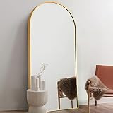 NeuType 71"x32" Arched Full Length Mirror Large Arched Mirror Floor Mirror with Stand Large Bedroom  | Amazon (US)