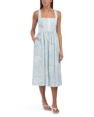 Linen Blend Effie Dress | Marshalls