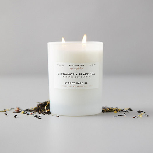 Sydney Hale Candle, Bergamot + Black Tea | Terrain