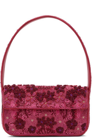 Staud - Pink Tommy Bag | SSENSE
