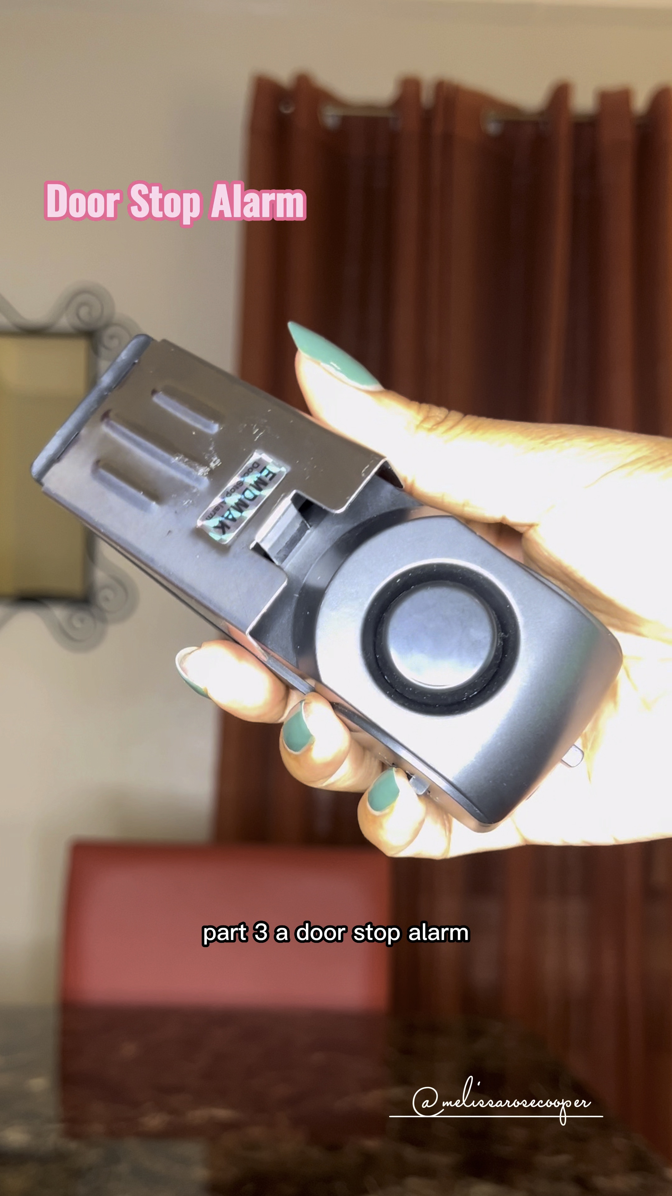 Stay safe will traveling with this door stop alarm!

#LTKfindsunder50 #LTKtravel #LTKVideo