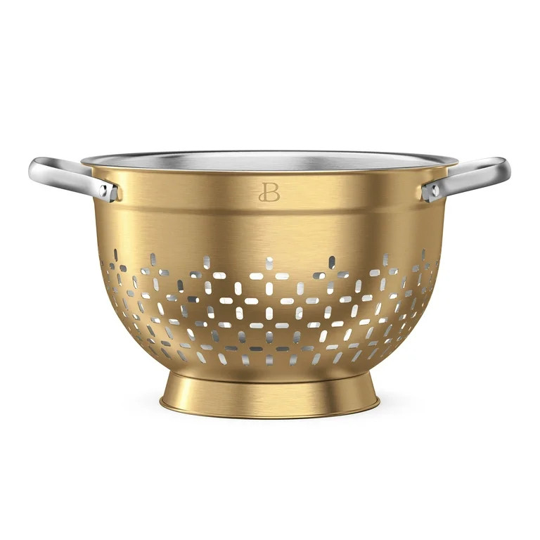 Beautiful 4.5 QT Stainless Steel Colander by Drew Barrymore | Walmart (US)