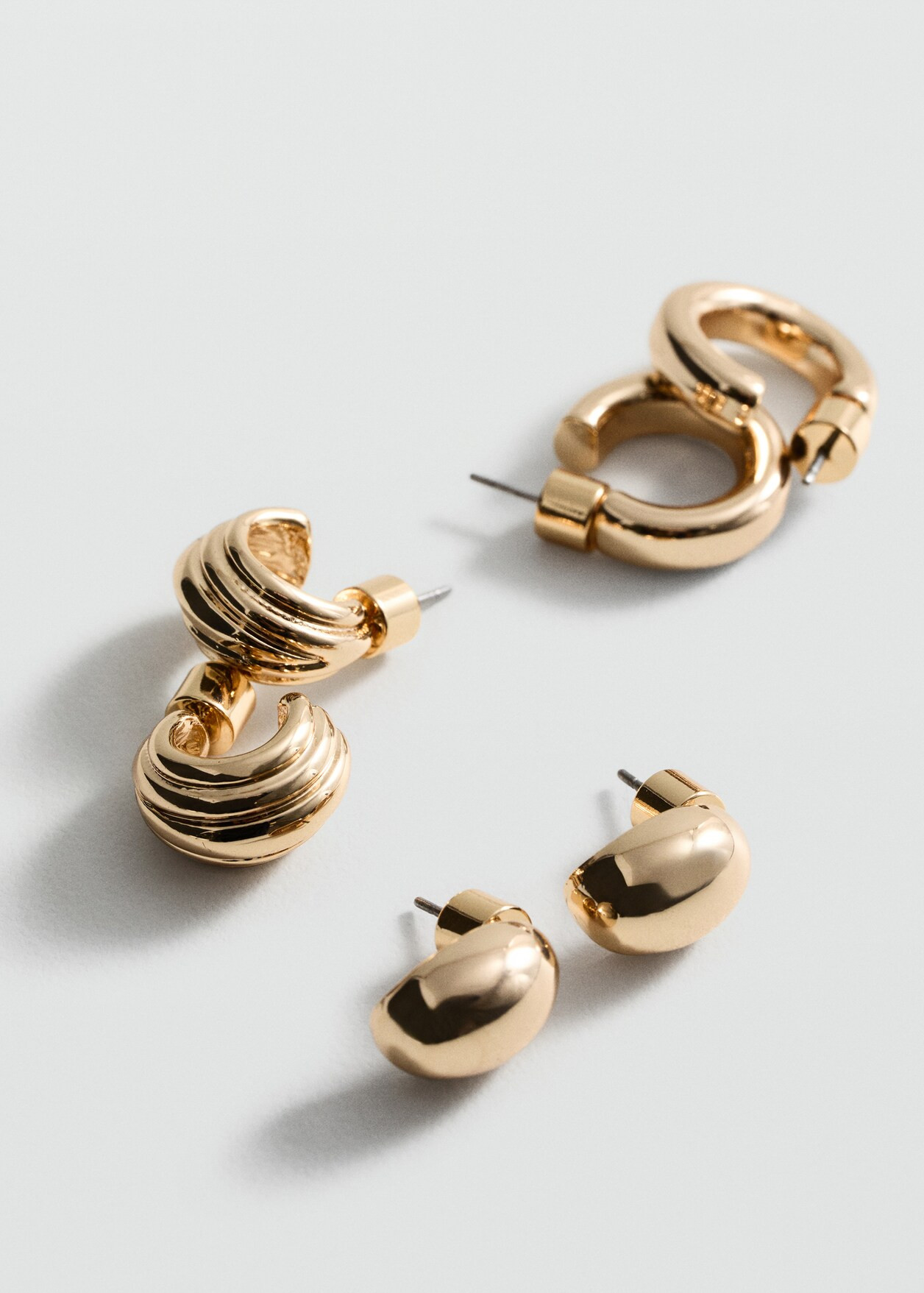 Combined earring set - Women | MANGO USA | Mango (US/MX/AU)