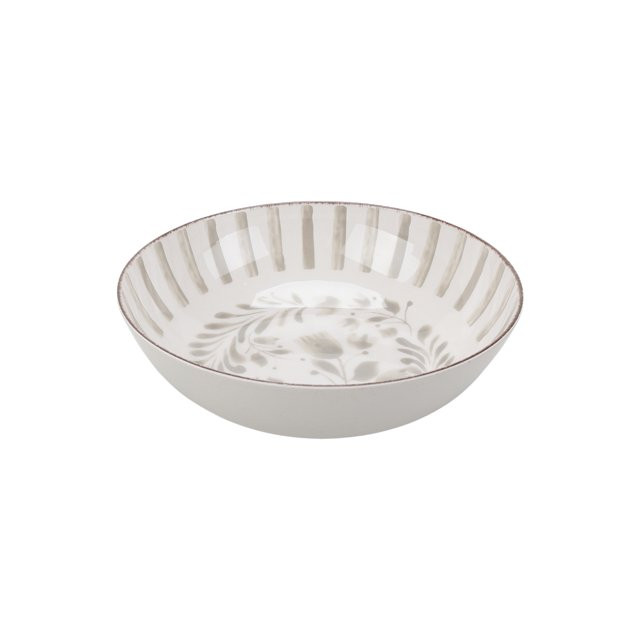 Better Homes & Gardens 12-inch Bamboo Melamine Serve Bowl, Grey | Walmart (US)