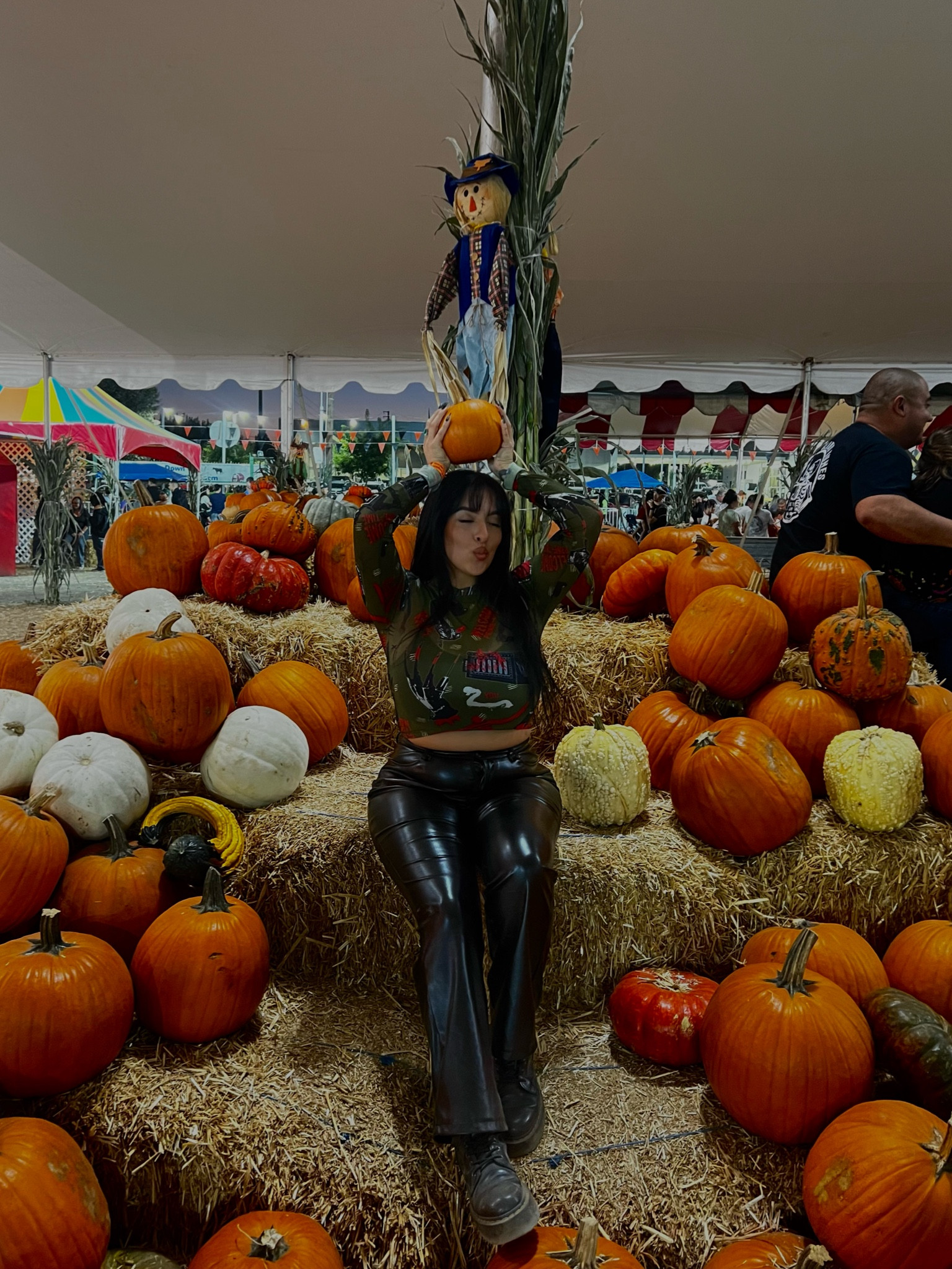 Wishing it was October, black cami crop under a Freddy Kruger shirt from spirit Halloween, leather pants and black doc martens. 

#LTKU #LTKxTarget #LTKbeauty