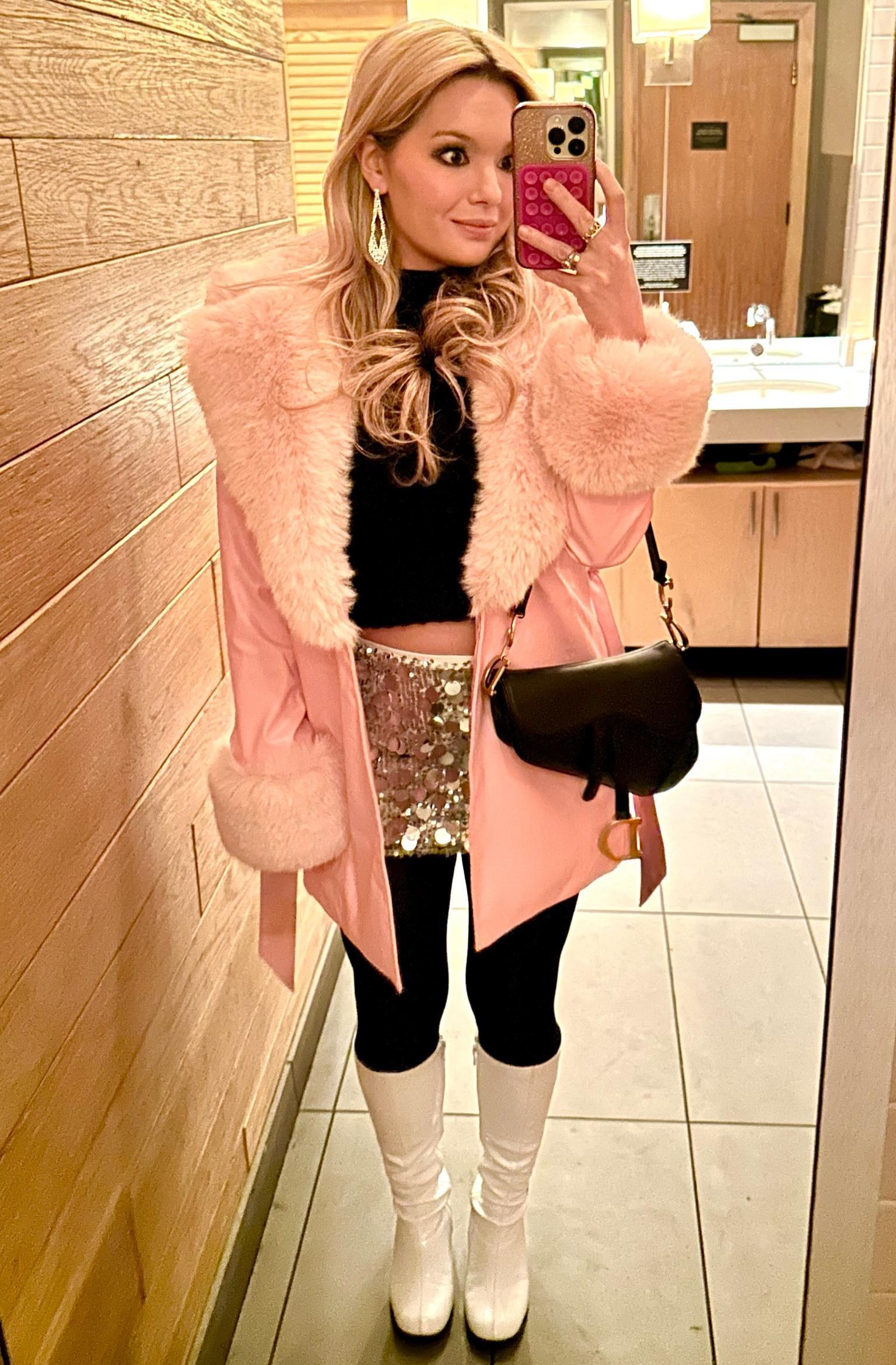 Happy 2024!!!! I just realized I never posted my New Year’s Eve outfit!✨ happy new year!!! It was freeeezing in Chicago, so I had to layer up. Of course I needed some sparkle too :)

#LTKstyletip #LTKsalealert #LTKU