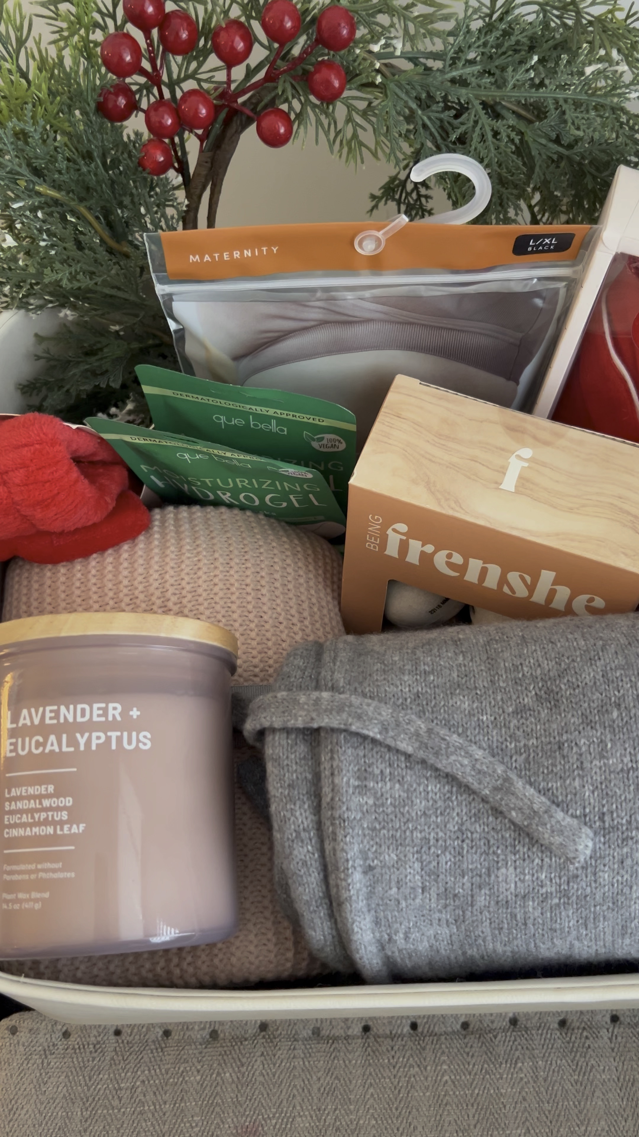 Self care Gift basket for the mama to be! Details linked here! 

#LTKGiftGuide #LTKBaby #LTKHoliday