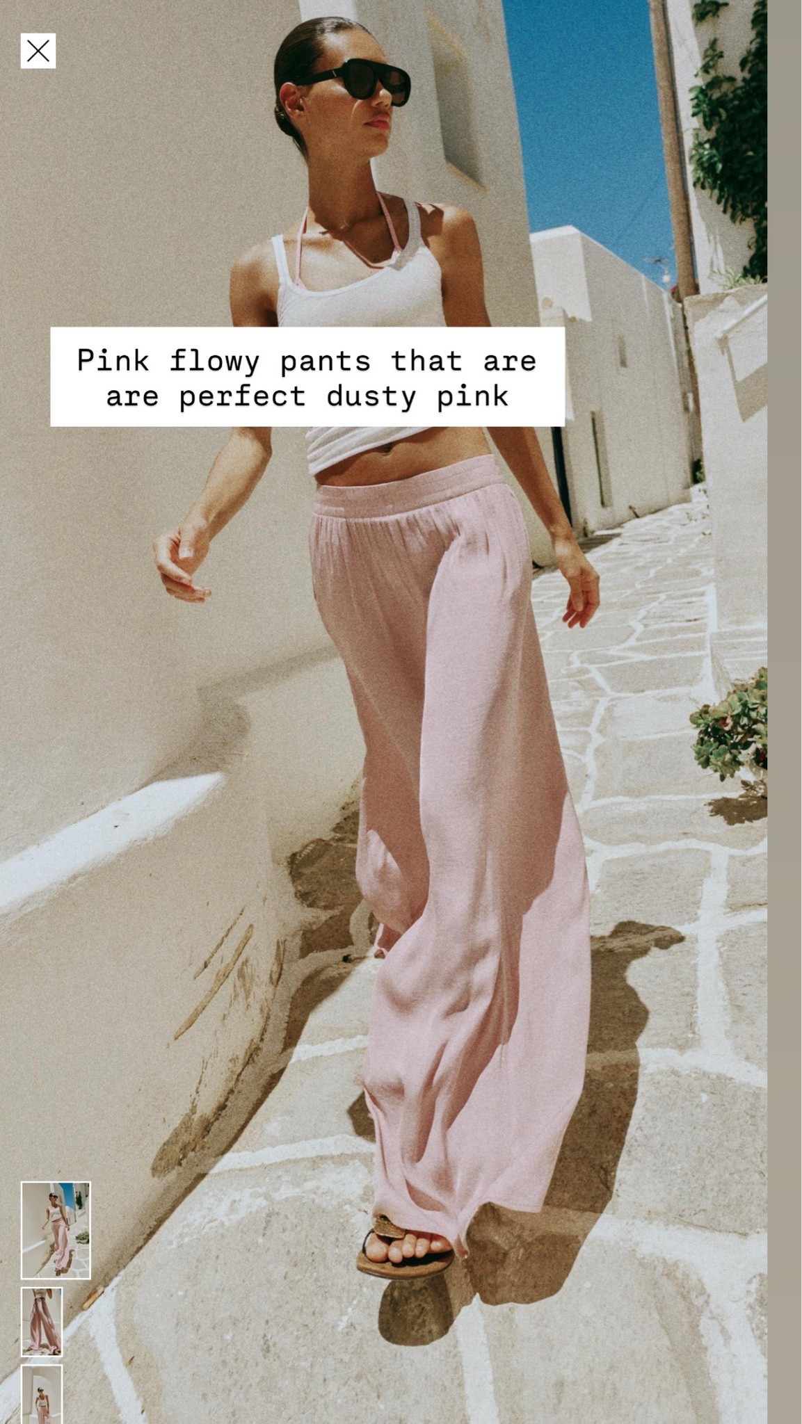 The color of these pants 😍 so many ways you could style these!

Loverly Grey, Zara, pink pants