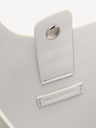 Asymmetrical Structured Tote Bag | Old Navy (US)