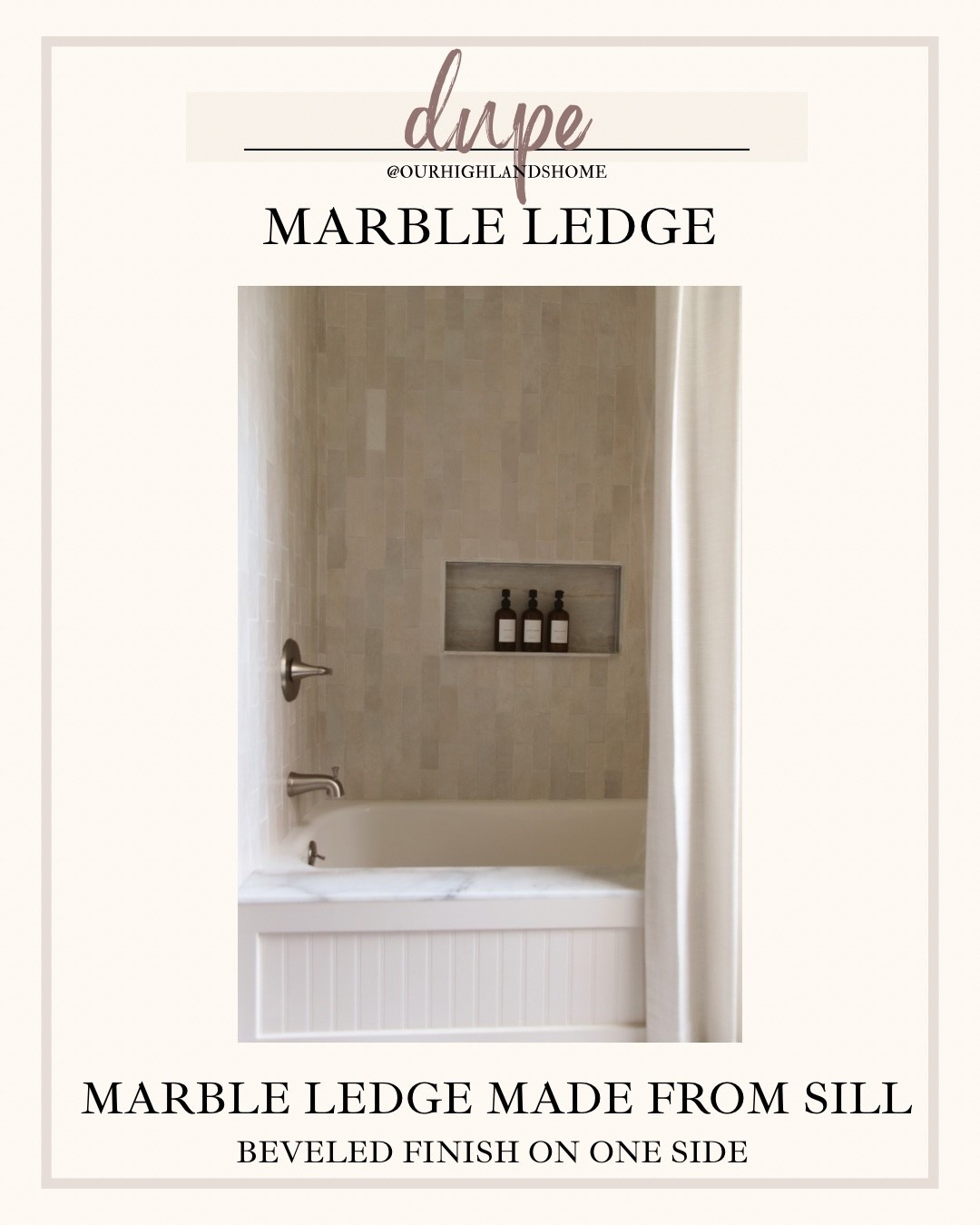 questions on our marble ledge for the tub, we thought basically the same one but from floor and decor. it’s finished on one end 

#LTKSaleAlert #LTKHome