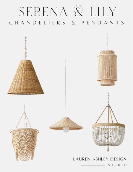 Serena & Lily chandeliers & pendants

#LTKsalealert #LTKhome