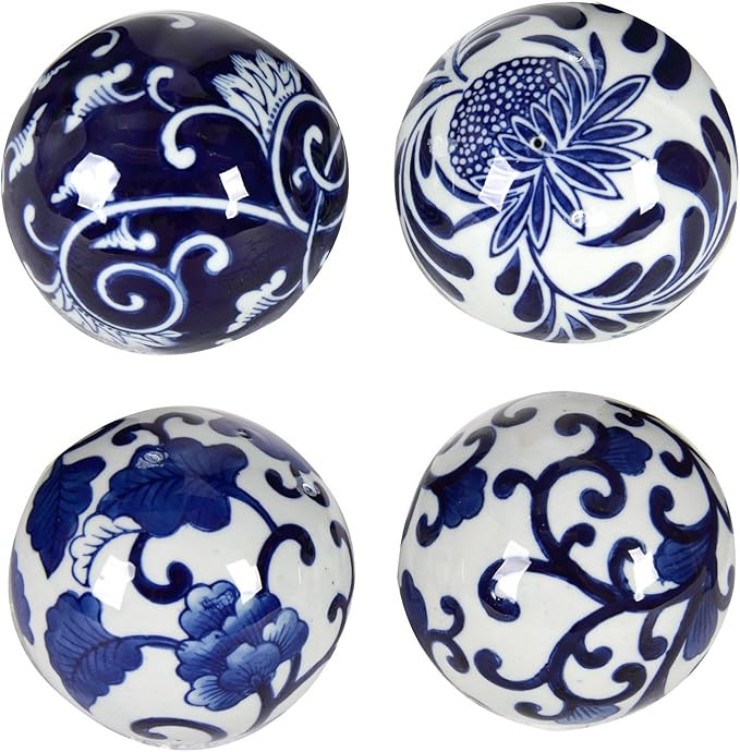 A&B Home Set of 4 Decorative Orbs | Amazon (US)
