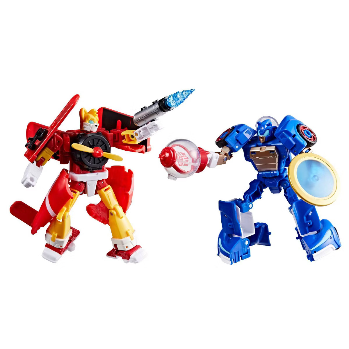 Transformers Collaborative Sonic the Hedgehog x Transformers Wingtail and Blue Booster Action Fig... | Target