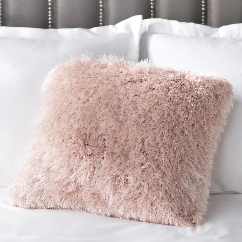 Bowyer Shag Square Pillow Cover & Insert | Wayfair North America